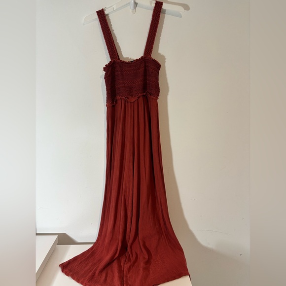 Blue Rain Pants - Blue Rain Size Small Jumpsuit Rust Color Summer Sleeveless Summer Casual